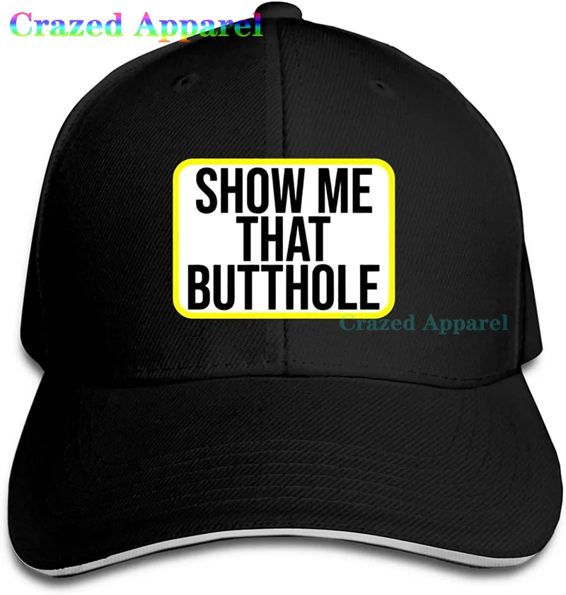 Кепка ЛГБТ с надписью Show Me That Butthole Радужная для лесбиянок гордость бейсболка