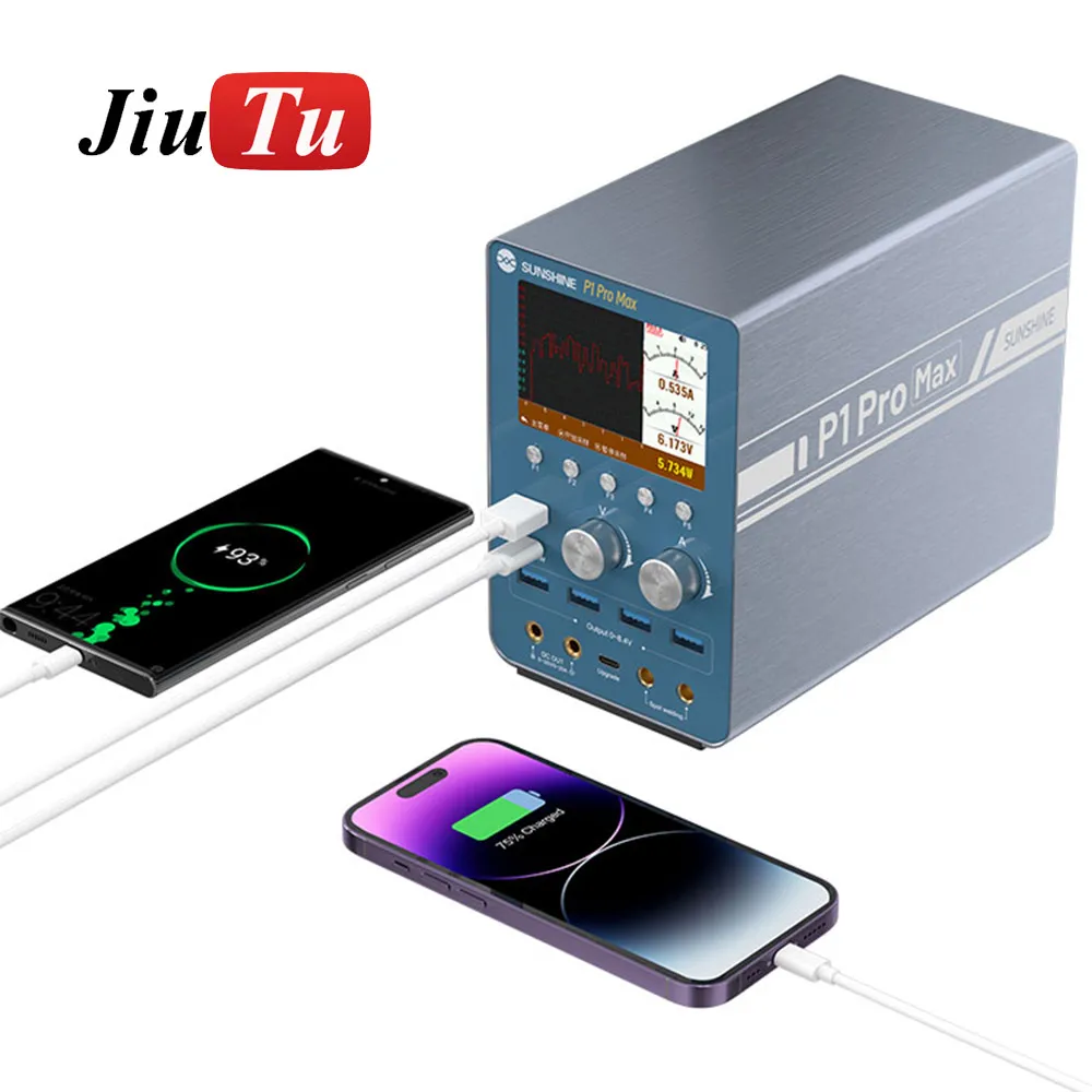 Умный Регулируемый источник питания SUNSHINE P1 Pro MAX с дисплеем осциллографа и