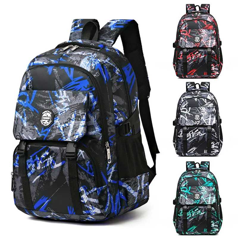 

Korean Style Wholesale Backpacks for Students Fashionable Camouflage Travel Softback Backpack with Large Capacity for Laptops