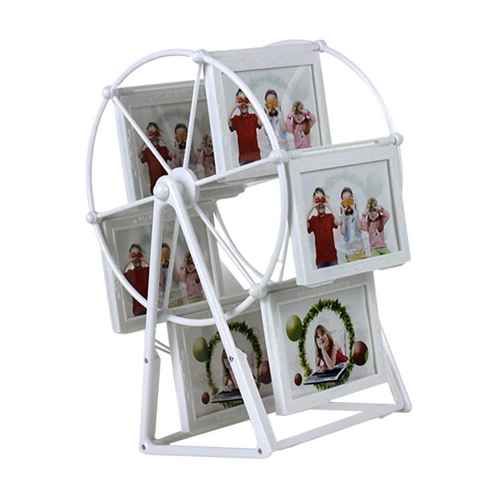 

Creative Photo Frame Ferris Wheel Photo Frame Adorable Picture Frame Simple Photograph Frame for Home Wedding Family Frames