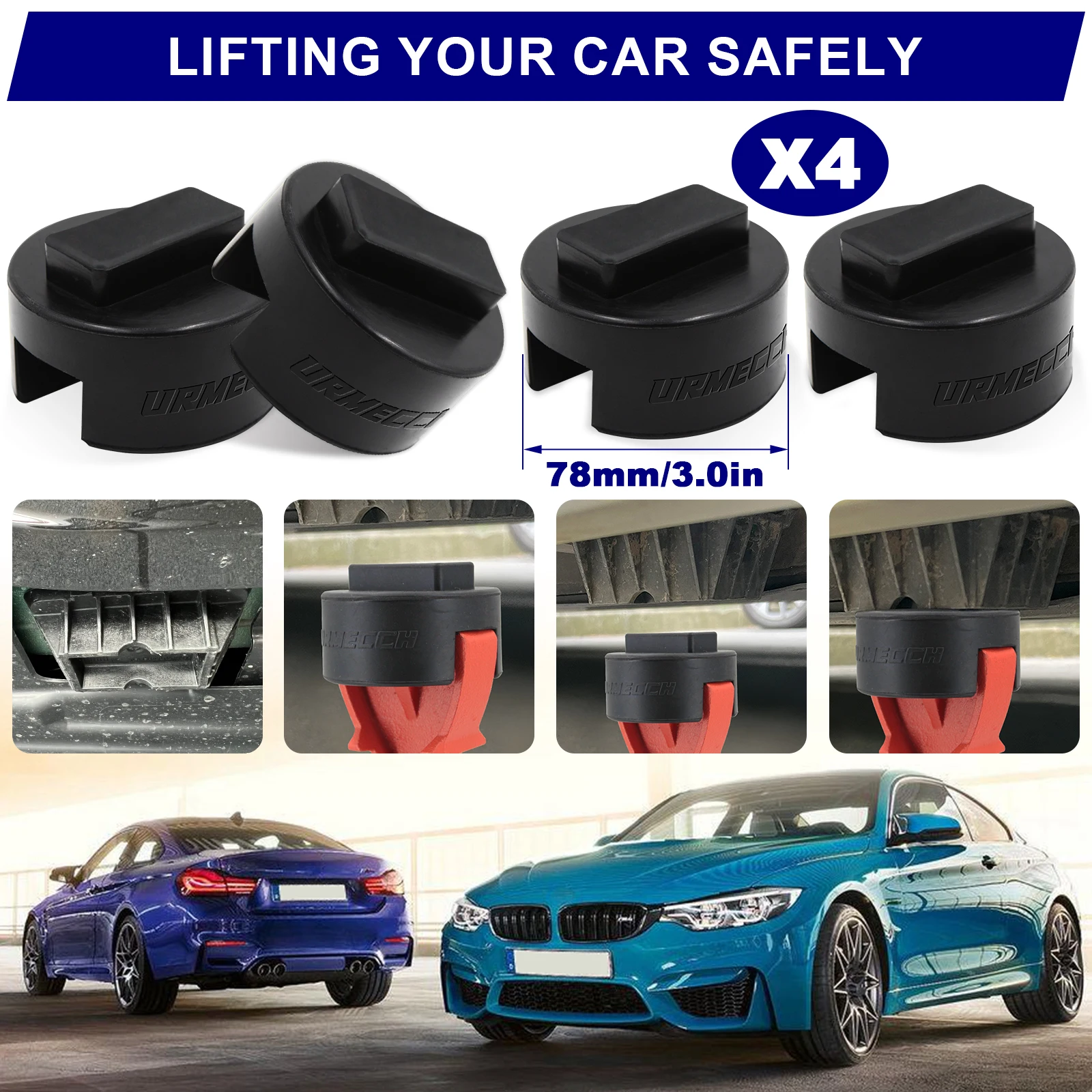 4 шт. адаптер для мини-автомобильных аксессуаров набор ремонта шин напольные