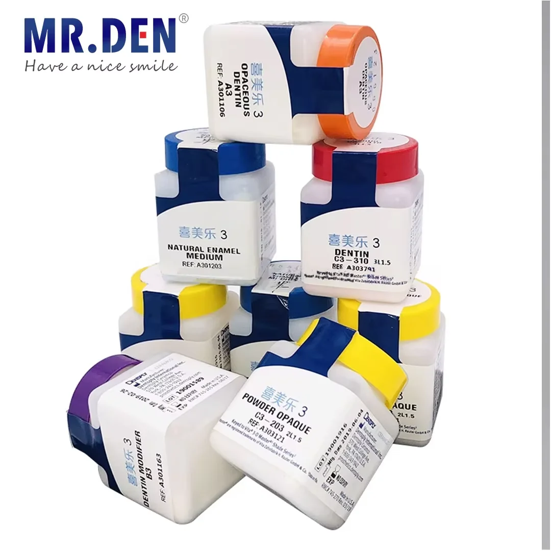 Фото Обработка зубной протезины Керамический порошок Ceramco 3, стоматологические расходные материалы OP, серия керамических порошков, материалы изготовления №2