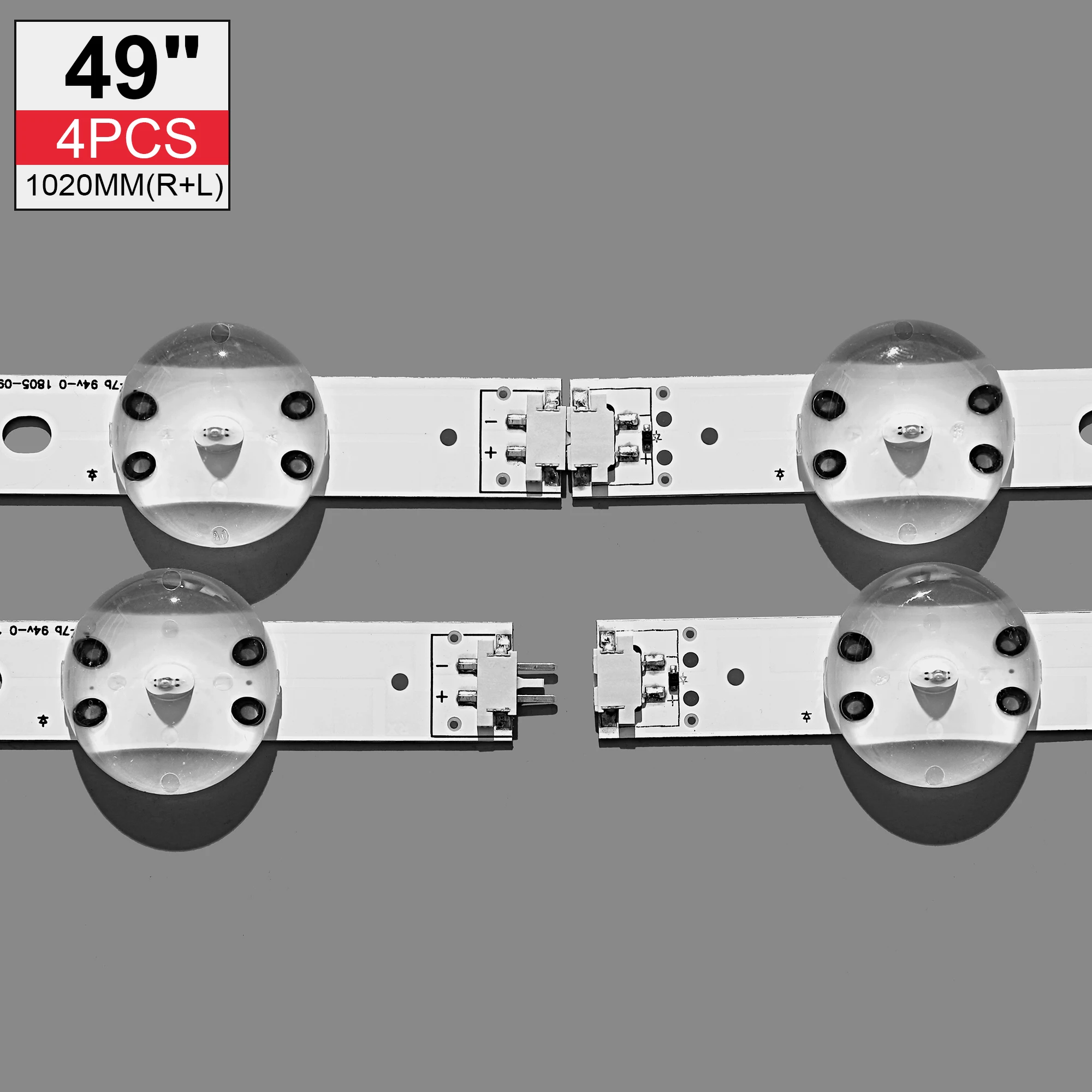 Светодиодная лента для подсветки (4For LIG 49LJ614V 49UJ6525 49UJ6585 49UV340C 49UJ6565 49UJ651V 49UJ670V 49UJ701V V17