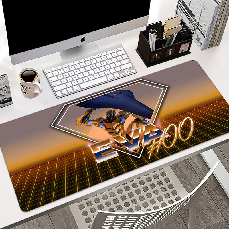

Mouse pad XXL Evangelion Logo Computer Laptop Anime Keyboard Mouse Mat Large Mousepad XXL Keyboards Gamers Desk Mat For