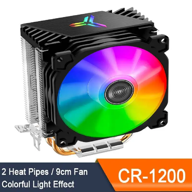Кулер для процессора CR1200 с 2 тепловыми трубками башенный кулер 3Pin Intel LGA