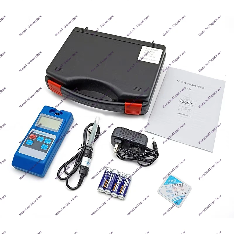 WT103 цифровой измеритель Тесла магнитный детектор тестер магнитного поля магнитный магнитометр силы 0,01MT (art.: 3920d3f6ee25b) - 3920d3f6ee25b