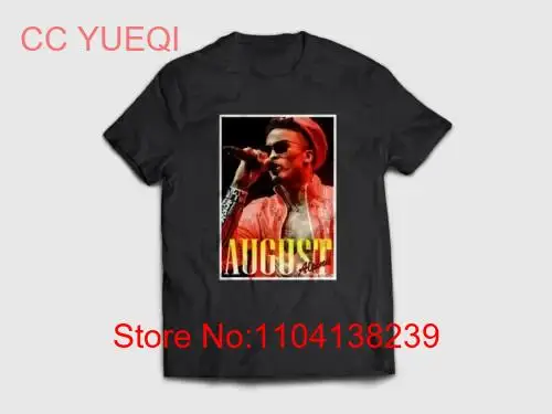 Мужская футболка с длинным или коротким рукавом August Alsina