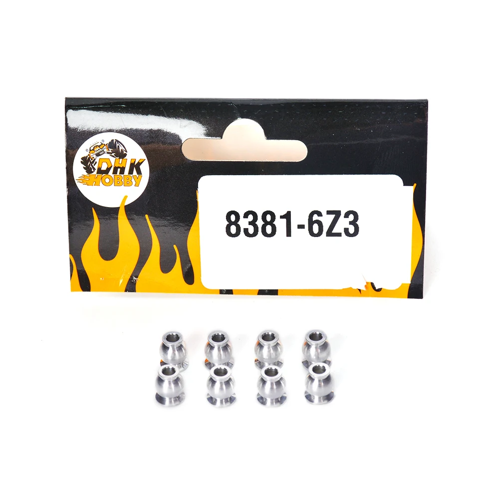 Запчасти для радиоуправляемых автомобилей 8381-6Z3 DHK Hobby 8384 8383 8382 8135 оригинальные аксессуары рулевая тяга шаровая Головка