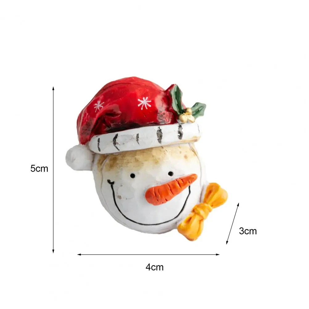 

Santa Claus Decoration Exquisite Santa Claus Figure Bright Color Snowman Santa Claus Decorating Ornament Home Decor