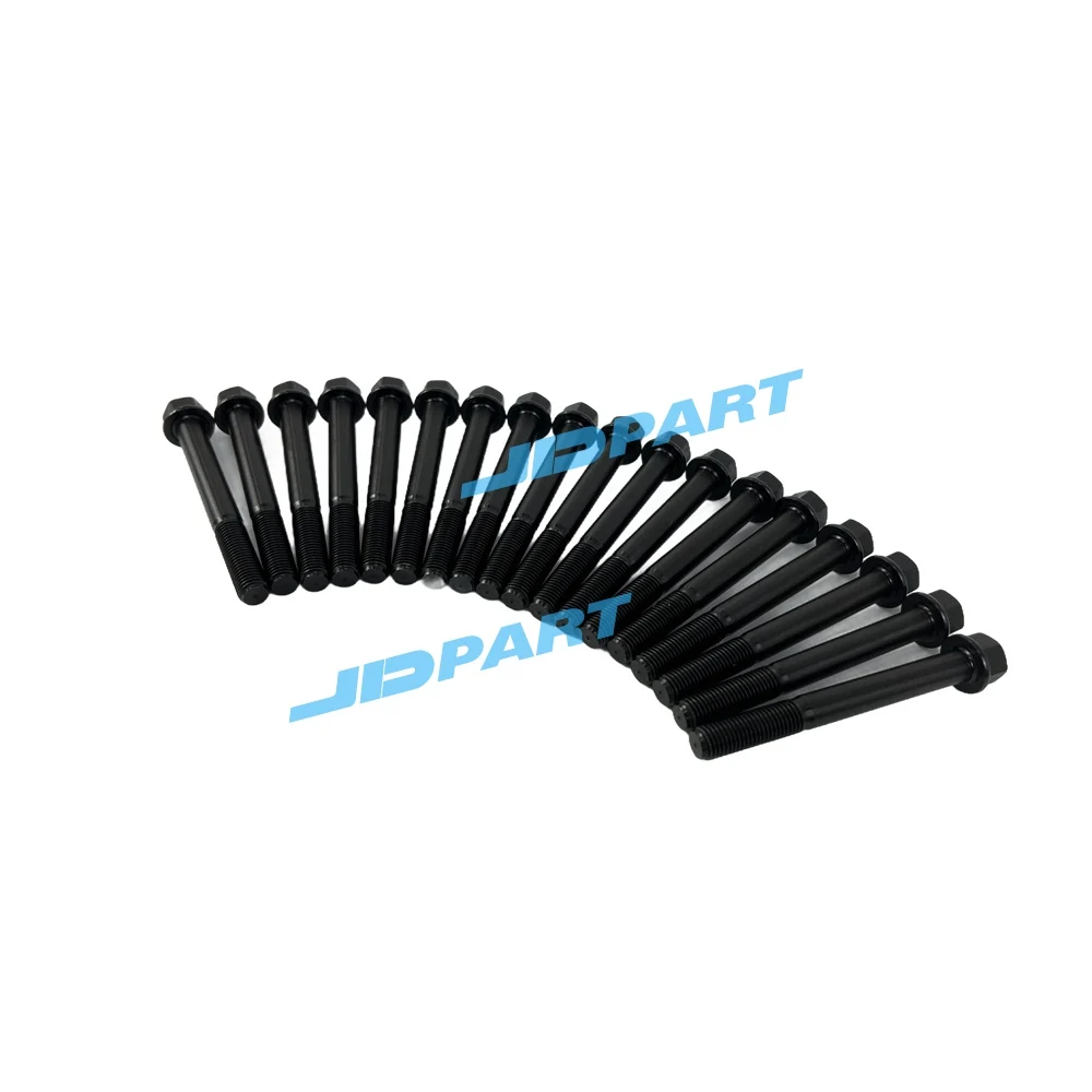 Высококачественный болт головки цилиндра 4D102 18 шт. для дизельных двигателей Komatsu