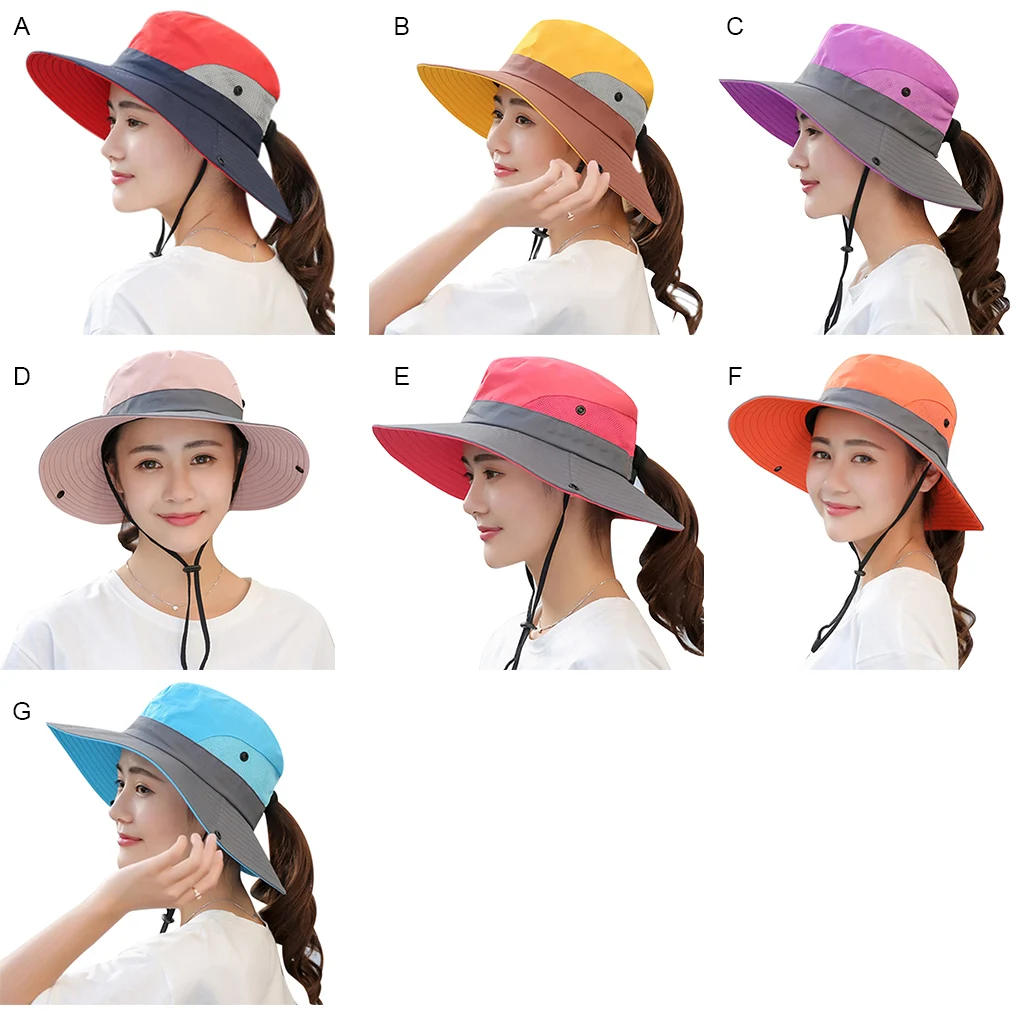 

Fishing Hat Lightweight Summer Bucket Beach Fishing Cap Adjustable Quick-drying Birthday Gifts for Men Women Pink