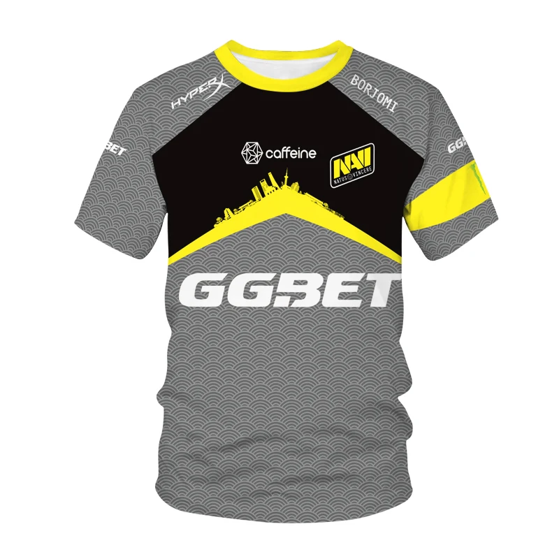 2022 summer top G2 C9 men's team uniform e-sports team competition LOL LPL quick-drying T-shirt sports short-sleeved large size