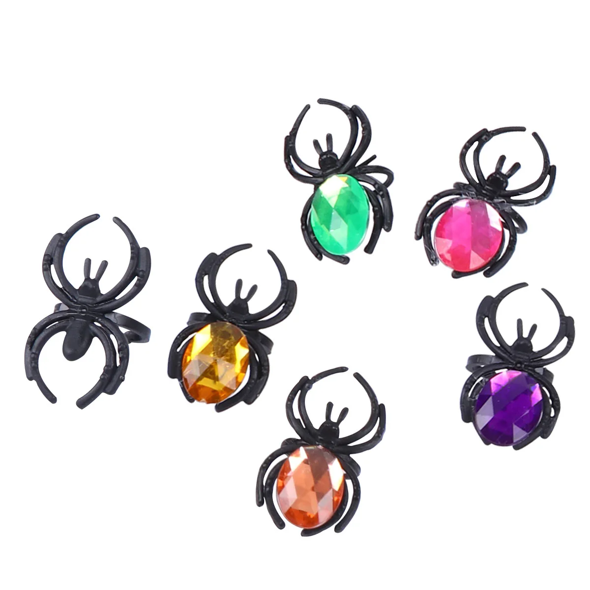 

Halloween Spider Ring Cosplay Accessories Clothing Plastic Child Animal Costumes Kids