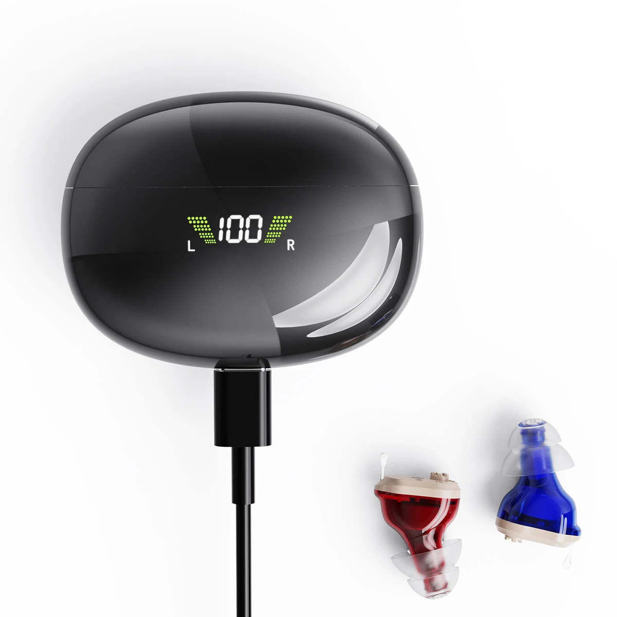 Экономичный производитель слуховых аппаратов CIC перезаряжаемый беспроводной