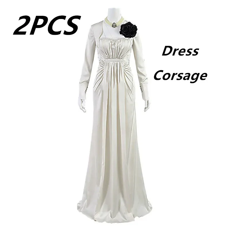 Женское вечернее платье Alphina Dimitrescu юбка для Хэллоуина карнавальный костюм