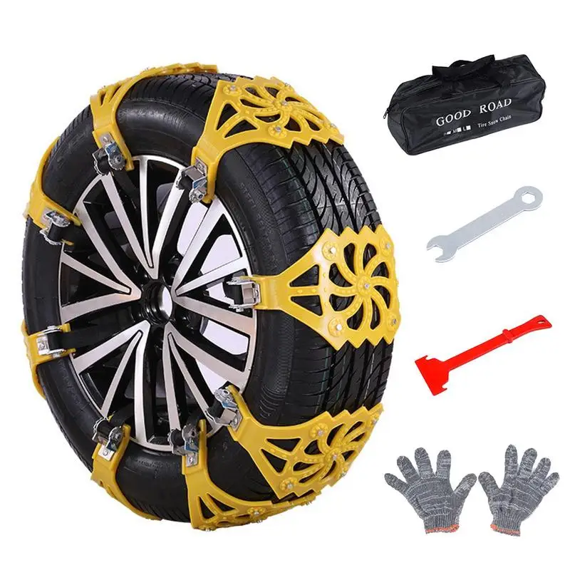 

Anti-Skid Snow Chains Car Winter Tire Wheels Chains Winter Anti-Skid Chains Non-slip Tire Chain Wheels Accessories For Ice Roads