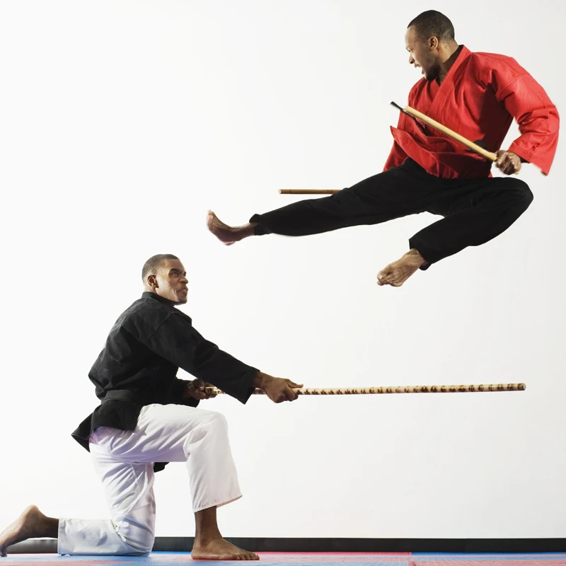 Палочки для ушу палочки боевых выступлений из индонезийского ротанга массива