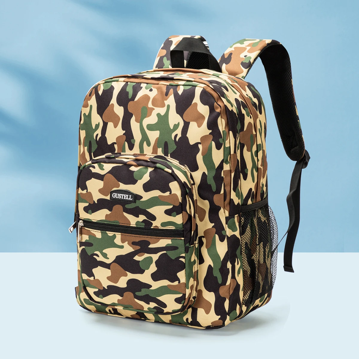 

Camouflage backpack wholesale tactical polyester travel backpack for outdoor