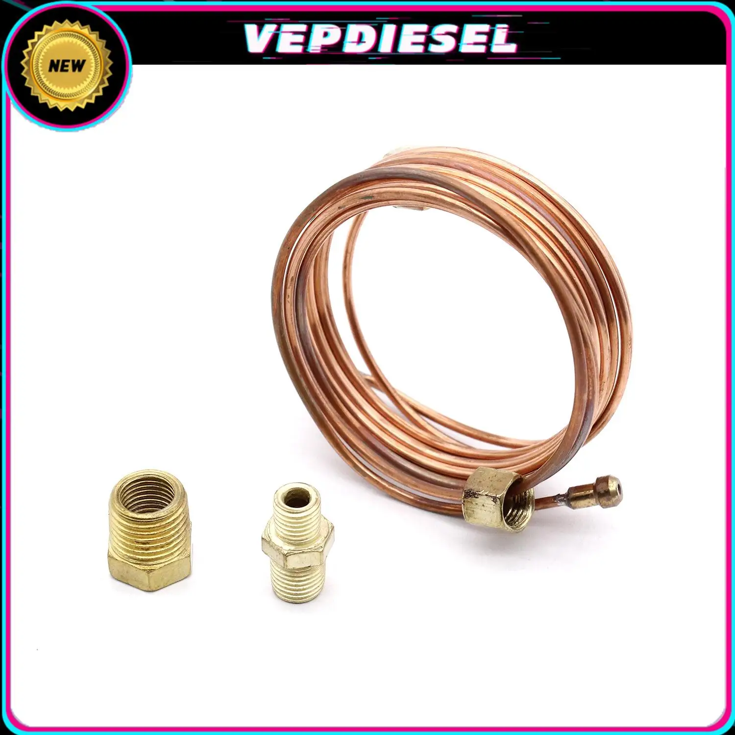 1 шт. механический манометр масла 72 &quotдюймовый комплект для установки медных