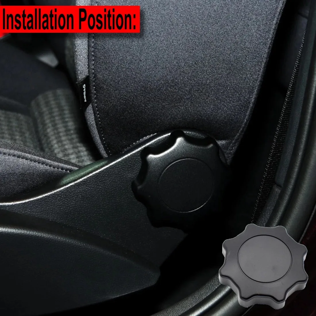 2 шт. ручка регулировки сиденья для Bora -Polo Golf Jetta Mk4 Passat B5 Beetle Ibiza 18D 881 671 1J0881671F 1J0 F