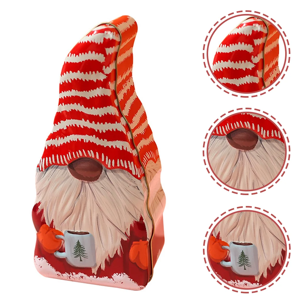 

Box Christmas Candy Cookie Tin Tins Tinplate Greeting Assortmentbiscuit Boxes Treat Containers Party Gift Metal Storageempty