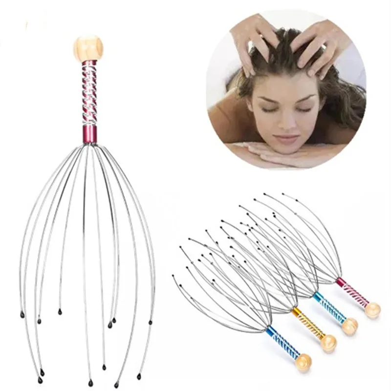 

Горячая Распродажа для головы и шеи оборудование для снятия стресса Расслабляющий массажер для тела Массажер Для Головы массажные инструм...