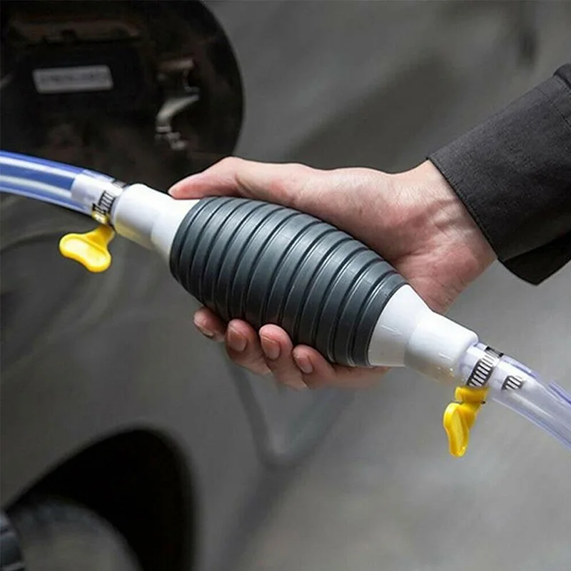 

Car Fuel Tank Hand Pump Car Fuel Tank Sucker Oil Transfer Tool Motorcycle Hand Siphon Gas Pump Gasoline