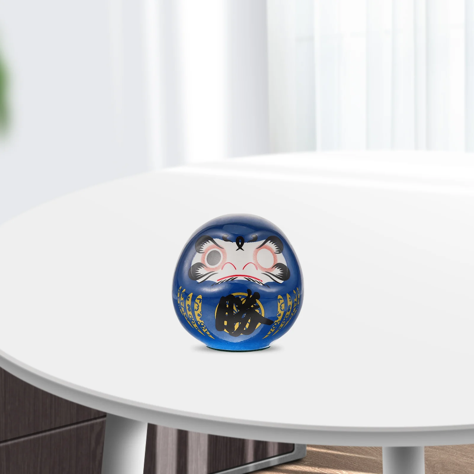 Украсьте маленькие украшения Bodhidharma офисная игрушка миниатюра керамики Daruma