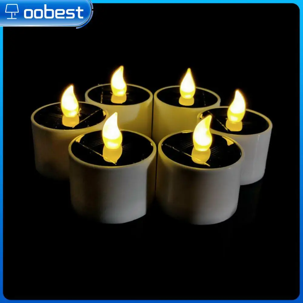 

Водонепроницаемая Бездымная домашняя Ночная лампа на солнечной батарее, идеально подходит для украшения интерьера для праздничных торжес...