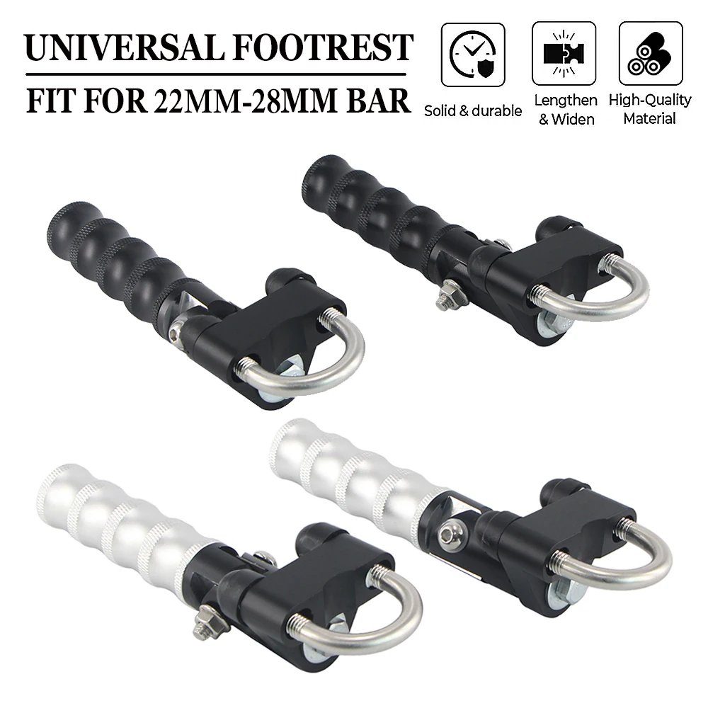 

Universal Footpeg For 22MM-28MM Upper Lower Crash Bar For BMW R1200GS R 1250 GS ADV Lazystep Highway Folding Footrest Footboard