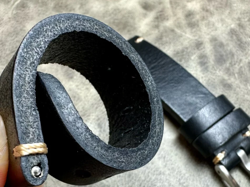 Quick release Single layer thick 18mm 20mm 22mm Strap Band Genuine Leather Watch Belt Upscale texture Cowhide Belt Watchbands