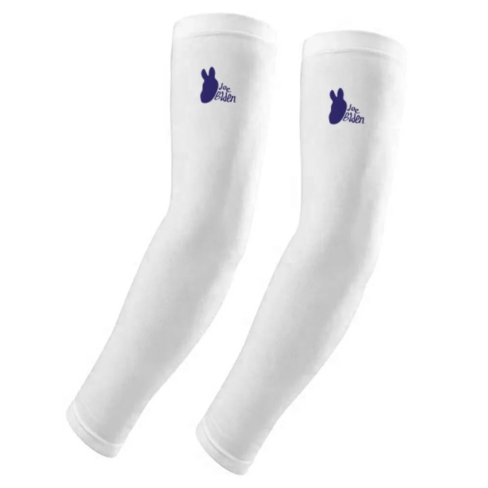 

United States Democrats Politic Joe Blue Profile Arm Sleeves Glove Cover UV Sun Protection