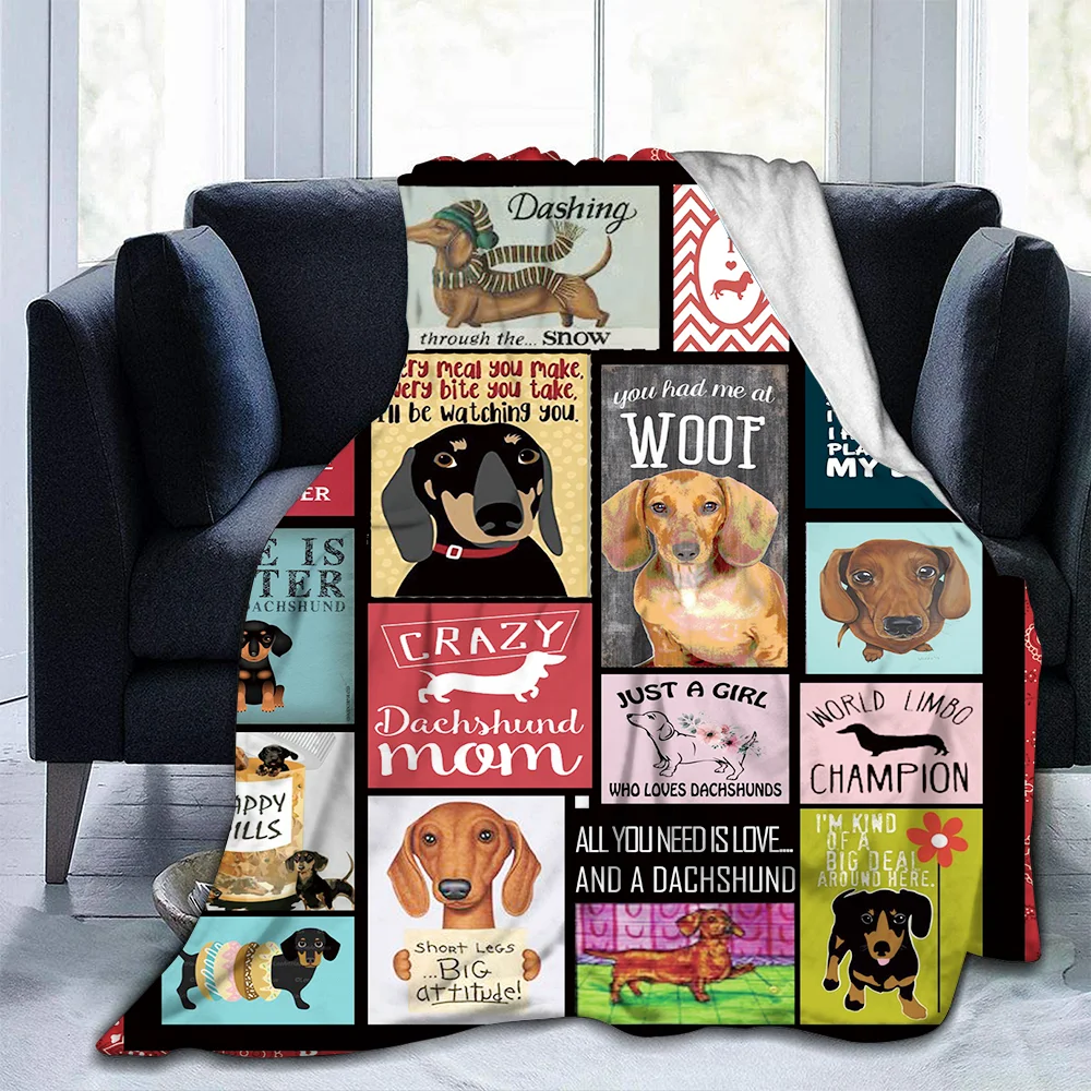 

Фланелевое Одеяло с мультяшными собаками, всесезонное теплое легкое Флисовое одеяло, домашний декор, плюшевое удобное мягкое одеяло s