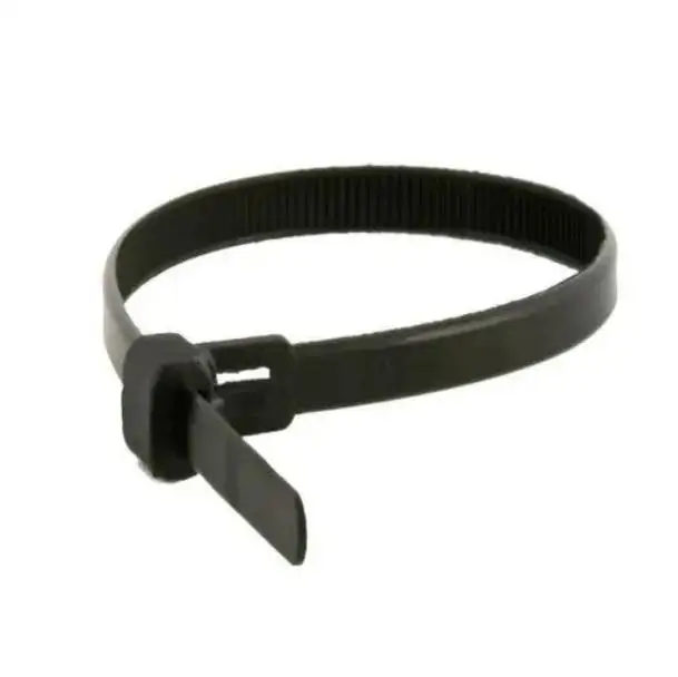 Baomain 6 дюймов 50 фунтов рельефные Кабельные застежки, 50 черных упаковок