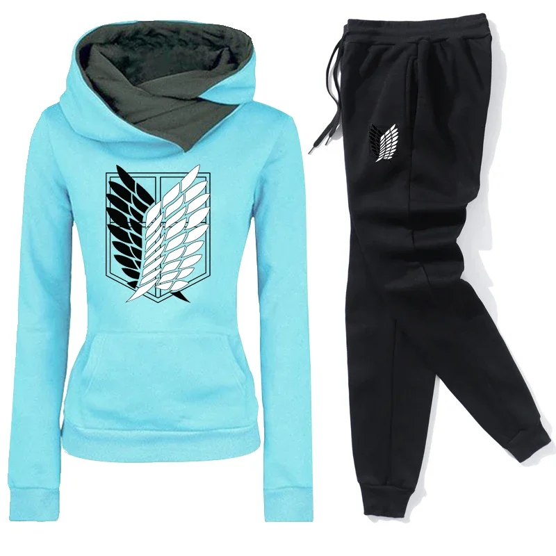 Женский спортивный костюм с капюшоном и капушкой Новое поступление 2024