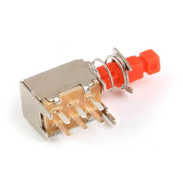 Синий красный самосброс выключатель питания