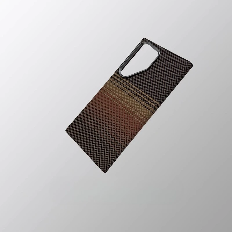 Фото Углеродный цветной магнитный беспроводной чехол для Samsung Galaxy S25 S24 S23 Ultra, объектив камеры, противоударный жесткий защитный чехол для ПК №1