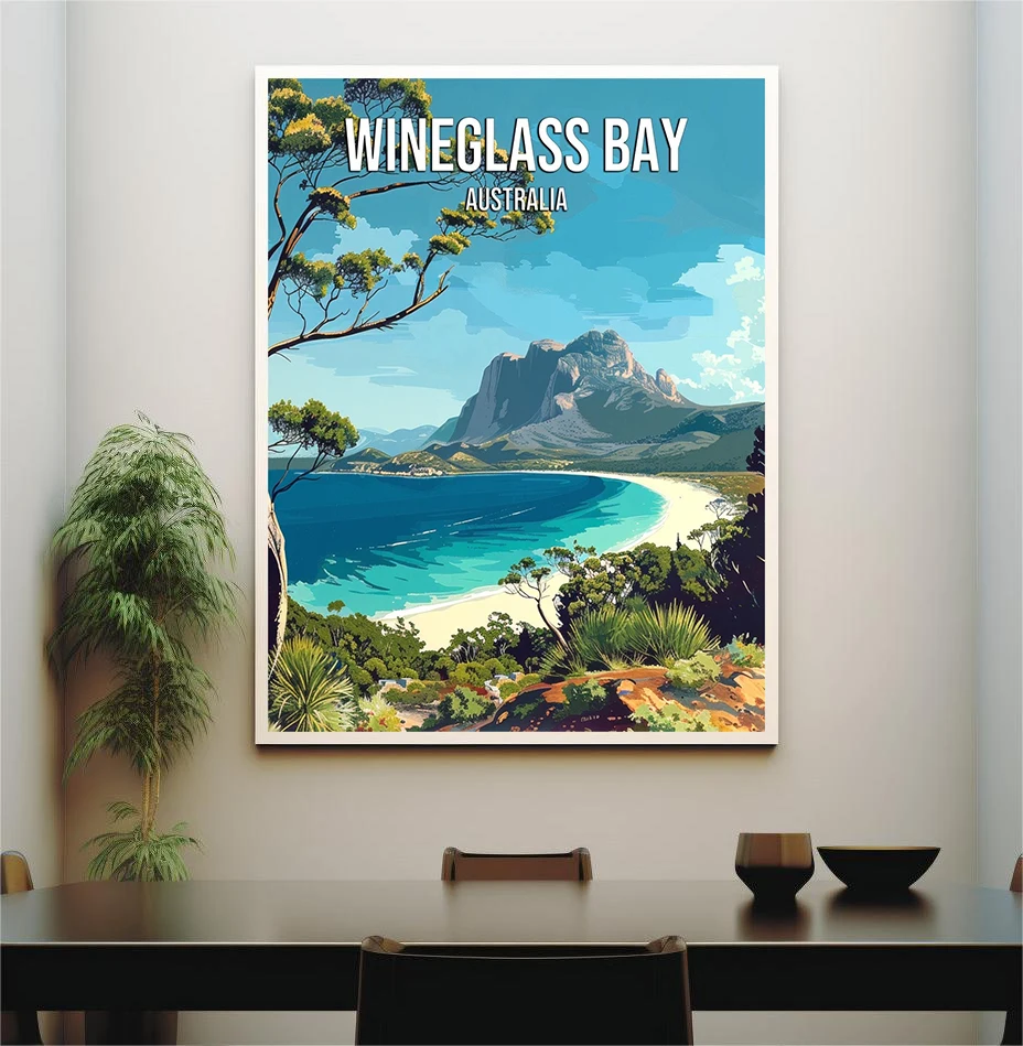 Современный Известный туристический город Австралия иллюстрация лес Каньон