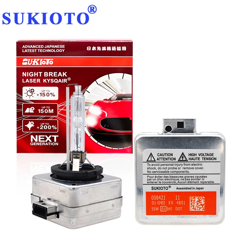 2 шт., автомобильные ксеноновые лампы 55 Вт D1S D3S 55 Вт D2S D4S 12 В ...