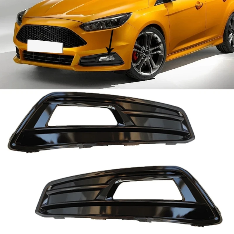 

2 шт., передняя решетка бампера для Ford Focus ST 2015-2018