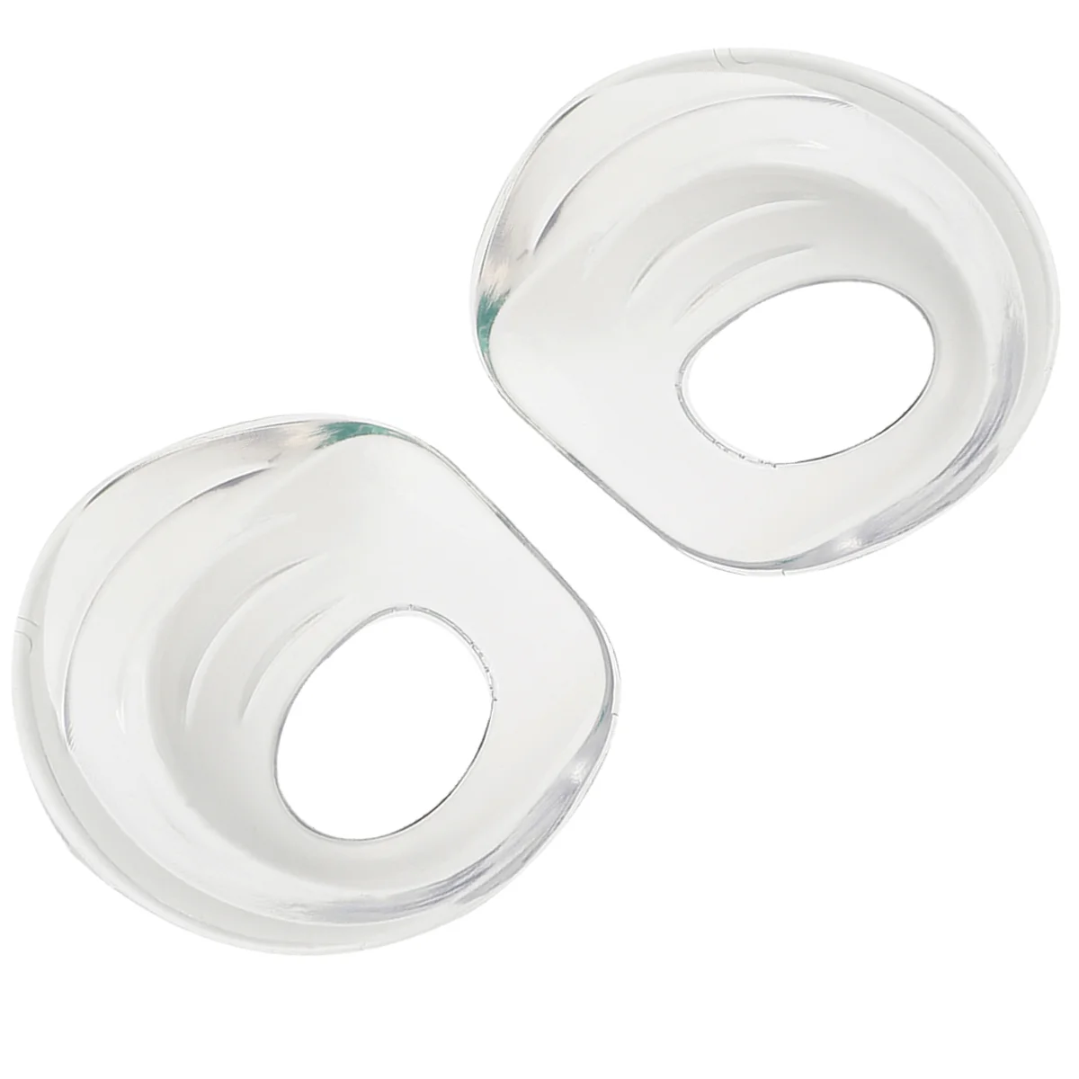 

2 Pairs Heel Pad Mens Gel Insoles for Work Boots of Foot Shoe Pads Arch Support Women Silica Plantar Fasciitis and Flat Feet