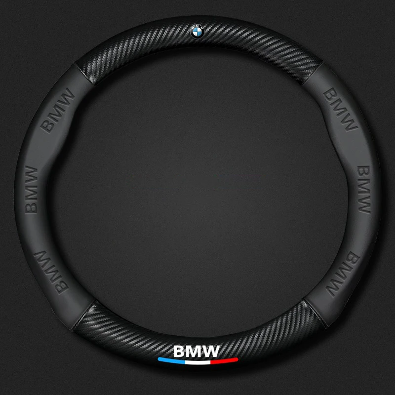 Фото Чехол на руль из карбона и замши для BMW M Power X3 X4 X5 X7 E36 E39 E46 E60 E65 E90 F10 F15 F20 F25 F30 G20 G30 G05 №5