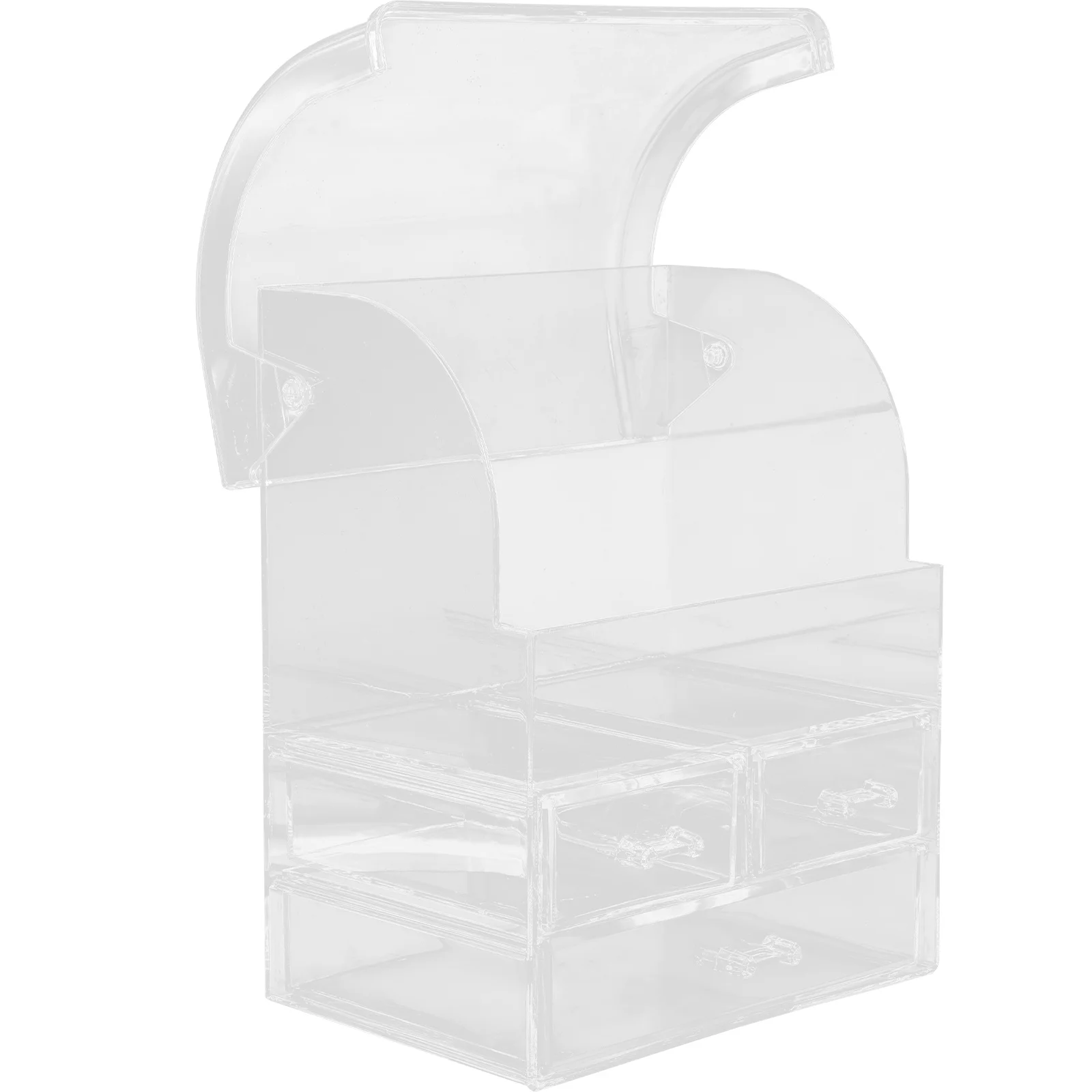 

Organizer Acrylic Storage Box Makeup Drawers Countertop Case Lipstick Desktop Perfume Organizers Stationery Jewelry Tray Display