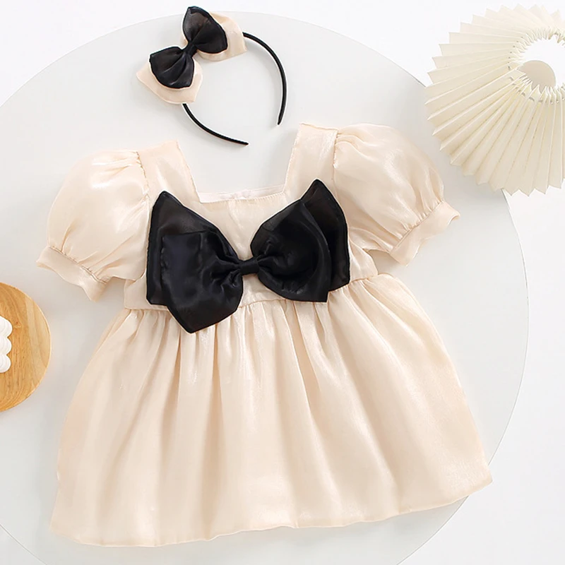 

Детское летнее платье с коротким рукавом, на 1-5 лет