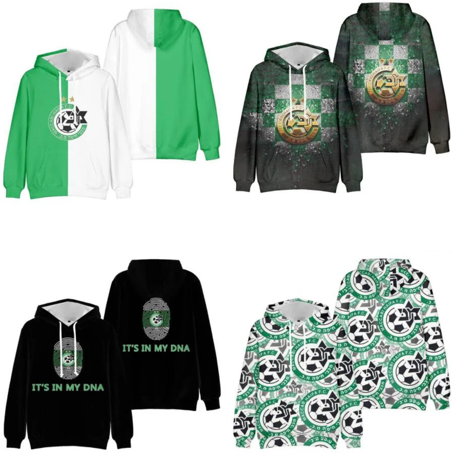 

Maccabi Haifa Fc 3D Print Oversized Women/Men Hoodie Sweatshirt Streetwear Hip Hop Pullover Hooded Jacket Male Casual Sportswear