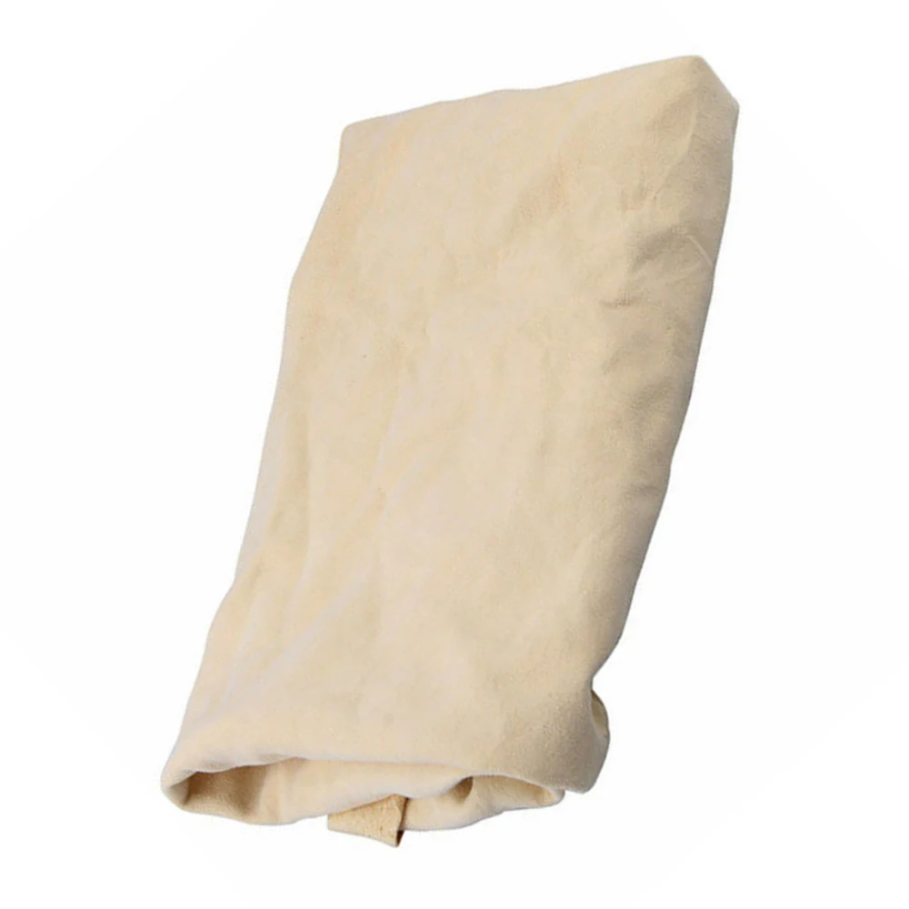 

1PC Chamois Leather Cleaning Cloth Car Washing Towel Water Absorbent Rag 40*60cm Irregular Shape Towel Car Maintenance Tools