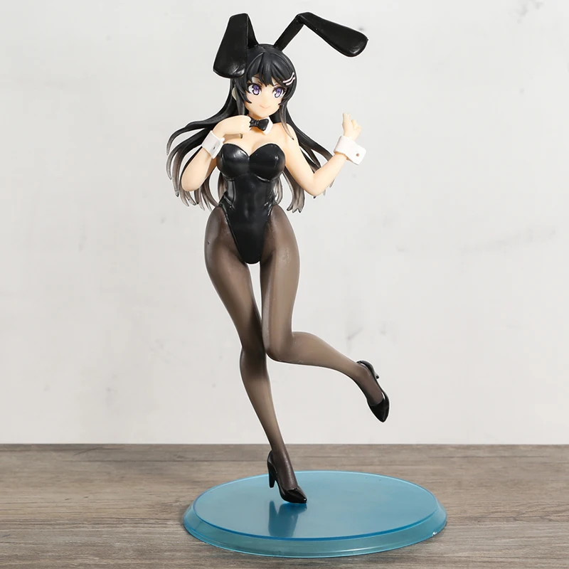 

Seishun Buta Yarou wa Sakurajima Mai Bunny Girl PVC 8.3" Sexy Figure Toy Gift Collectible Model Toy Decoration Doll
