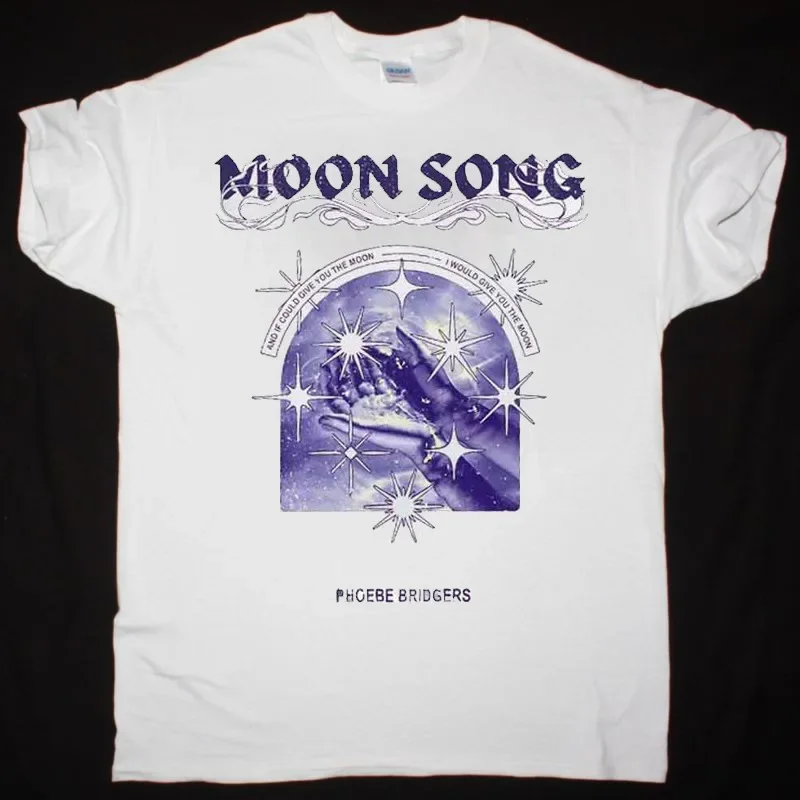 Футболка с изображением Луны песни Фиби бриджера LLL331