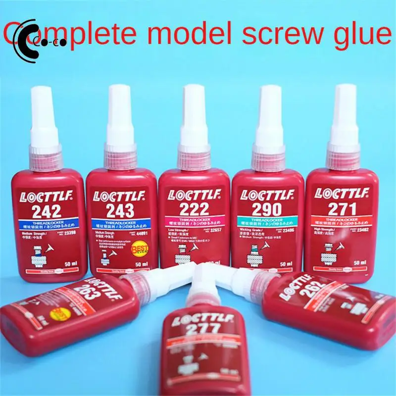 

50g Screw Adhesive Medium Strength Easy To Disassemble Gap Adhesive 243 Anaerobic Adhesive Sealant Metal Thread Locking Agent