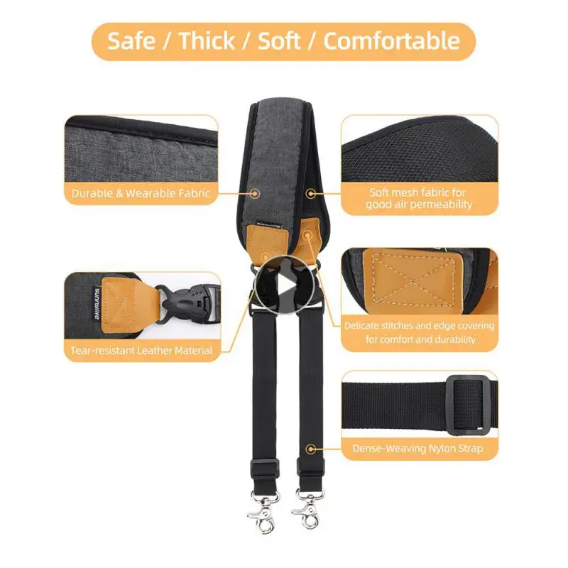 

202g High Quality Ptz Shoulder Strap Decompression And Breathability Comfortable Shoulder Strap Accessories Soft And Comfortable